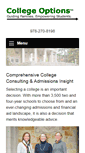 Mobile Screenshot of college-options.com